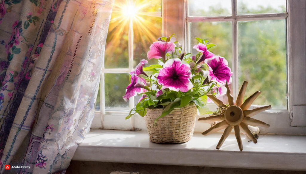 Nature connection activities for adults windowsill plants
